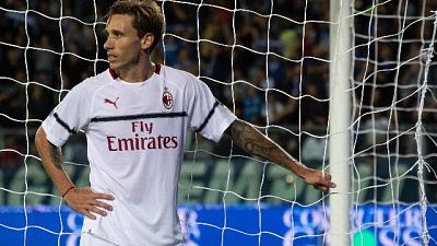 Biglia: Con Piatek il Milan ci guadagna Biglia: Con Piatek il Milan ci guadagna