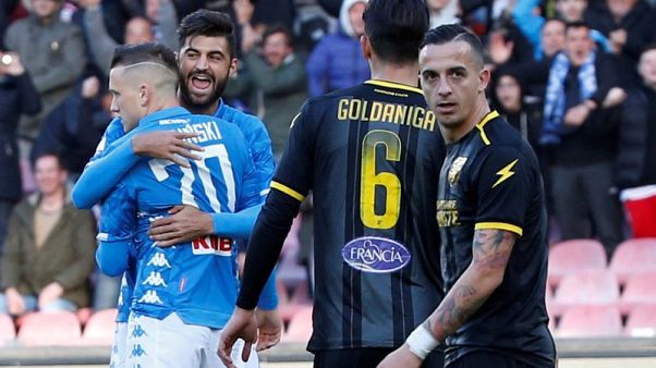 Frosinone hit back at 'rude' Napoli owner Frosinone hit back at 'rude' Napoli owner