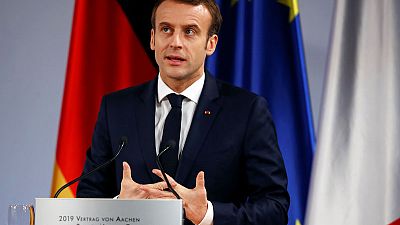 Italy's Salvini says hopes Macron support dwindles at EU elections Italy's Salvini says hopes Macron support dwindles at EU elections