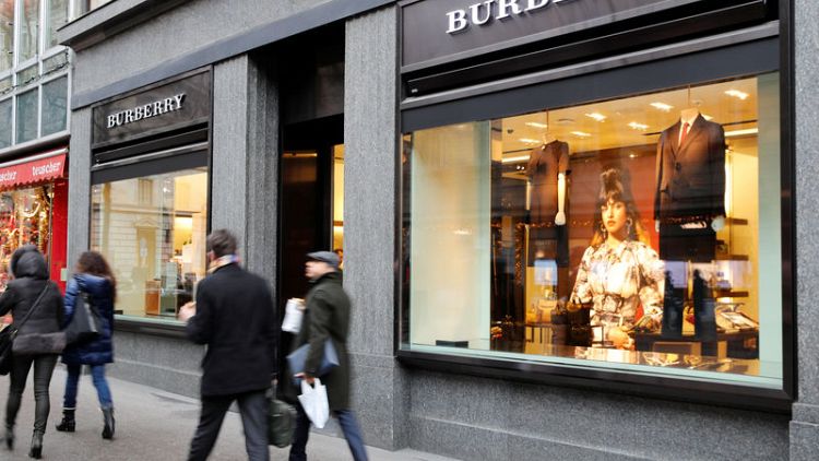 Burberry says would pay a high price for no-deal Brexit
