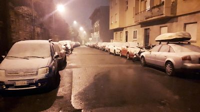 Maltempo: nevicate deboli su pianura Fvg Maltempo: nevicate deboli su pianura Fvg