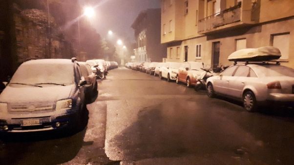 Maltempo: nevicate deboli su pianura Fvg Maltempo: nevicate deboli su pianura Fvg