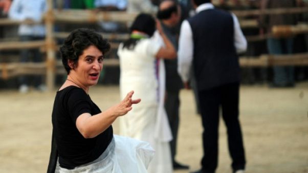 Inde : l'autre héritière des Gandhi, Priyanka, entre officiellement en politique Inde : l'autre héritière des Gandhi, Priyanka, entre officiellement en politique