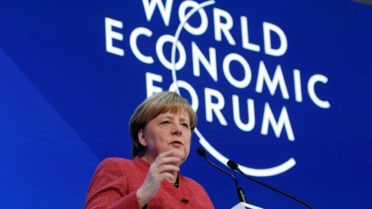 Merkel urges reforms to IMF, World Bank to restore confidence in financial system