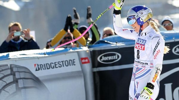 Sci: Vonn, finché è possibile gareggio Sci: Vonn, finché è possibile gareggio