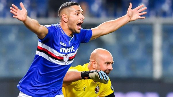 Samp perde Caprari, due mesi di stop Samp perde Caprari, due mesi di stop
