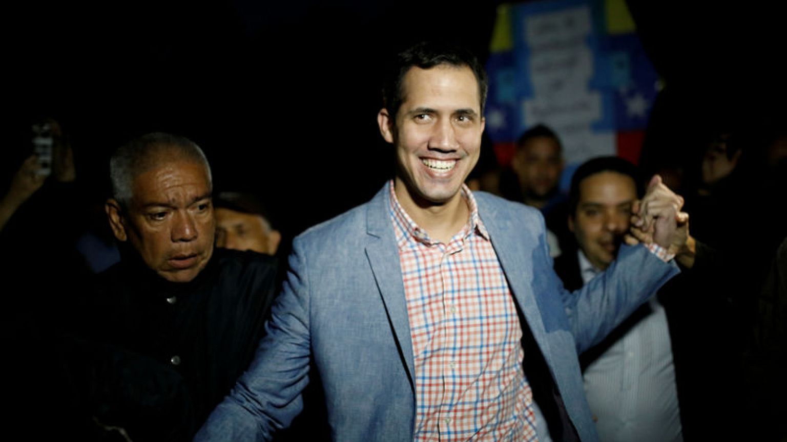 U.S. recognises opposition leader as Venezuela president, weighs oil sanctions