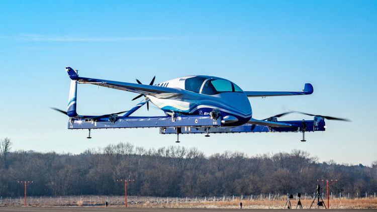 Boeing's flying car lifts off in race to revolutionise urban travel