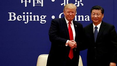 Trump says U.S. doing well in trade negotiations with China Trump says U.S. doing well in trade negotiations with China