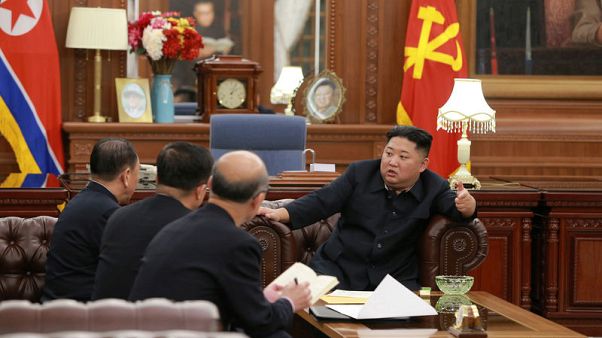 North Korea's Kim satisfied with talks ahead of second Trump summit - KCNA North Korea's Kim satisfied with talks ahead of second Trump summit - KCNA