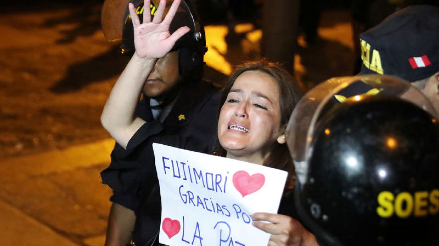 Peru's Fujimori, pardon annulled, forced back to prison
