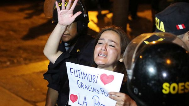 Peru's Fujimori, pardon annulled, forced back to prison Peru's Fujimori, pardon annulled, forced back to prison