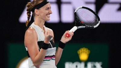 Open d'Australie: première finale à Melbourne pour Kvitova, tombeuse de Collins Open d'Australie: première finale à Melbourne pour Kvitova, tombeuse de Collins