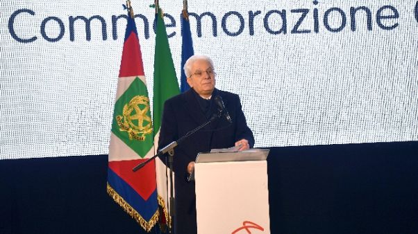 Mattarella, aumentano atti razzismo Mattarella, aumentano atti razzismo