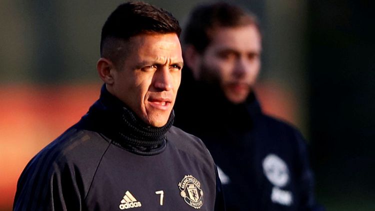 United's Sanchez back in north London to face Gunners