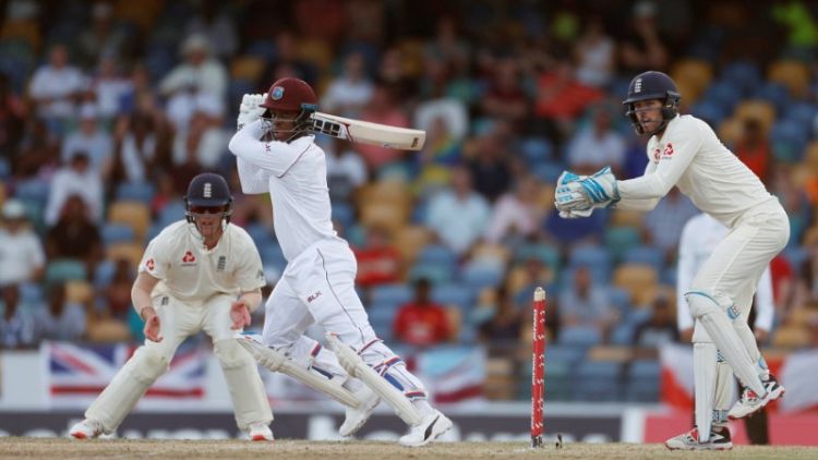 Windies in strong position after wild day two of second test