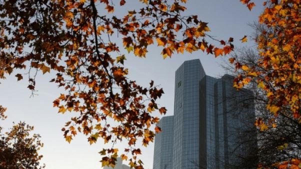 Le siège de Deutsche Bank à Francfort, le 14 novembre 2018 Le siège de Deutsche Bank à Francfort, le 14 novembre 2018