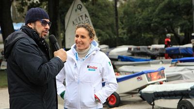 Alessandra Sensini a 'L'Uomo e il Mare' Alessandra Sensini a 'L'Uomo e il Mare'