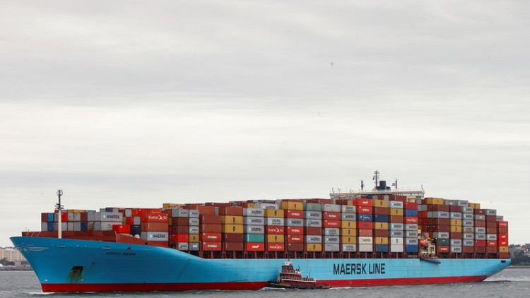 U.S. importers stocked up on Chinese goods ahead of tariffs, says shipper Maersk