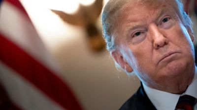 Le président américain Donald Trump le 11 janvier 2019 à la Maison Blanche Le président américain Donald Trump le 11 janvier 2019 à la Maison Blanche