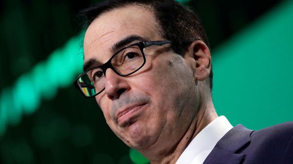 U.S. Treasury's Mnuchin sees China trade progress, currency talks U.S. Treasury's Mnuchin sees China trade progress, currency talks