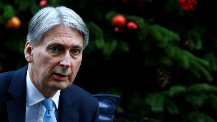 Economy faces severe damage without orderly Brexit - Hammond