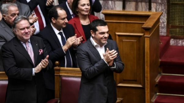 Le Parlement grec approuve le nouveau nom de la Macédoine Le Parlement grec approuve le nouveau nom de la Macédoine