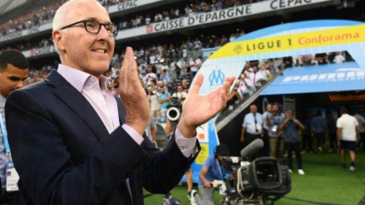 Marseille: McCourt soutient Garcia et Eyraud "à 100%"