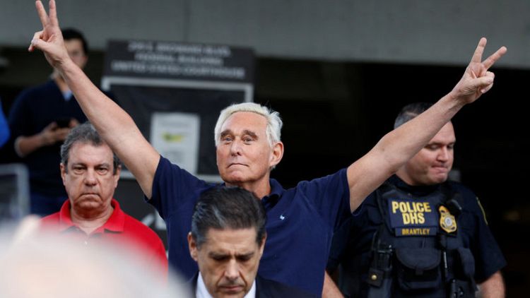 Longtime Trump ally Roger Stone arrested for lying to Congress