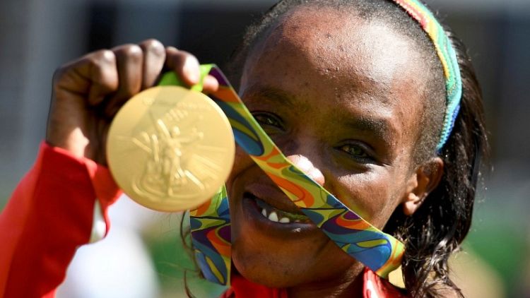 Kenya's Sumgong has doping ban doubled to eight years