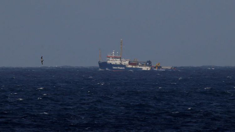 Italy pressures Dutch and French over storm-tossed migrant rescue ship