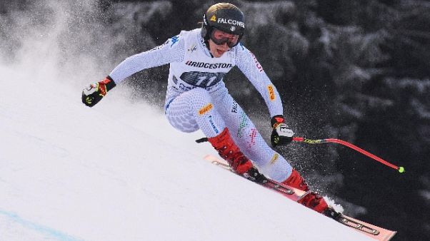 Sci: discesa Garmisch slitta a domenica Sci: discesa Garmisch slitta a domenica