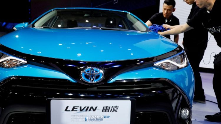 Toyota Motor aims to boost sales in China by 8 percent this year