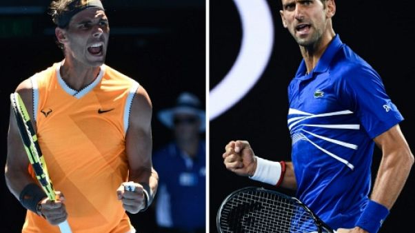 Open d'Australie: Djokovic-Nadal, finale entre géants Open d'Australie: Djokovic-Nadal, finale entre géants