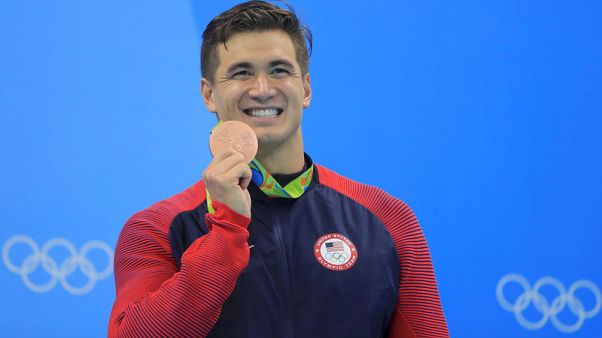 السباح الأولمبي الأمريكي ادريان يعلن إصابته بسرطان الخصية السباح الأولمبي الأمريكي ادريان يعلن إصابته بسرطان الخصية