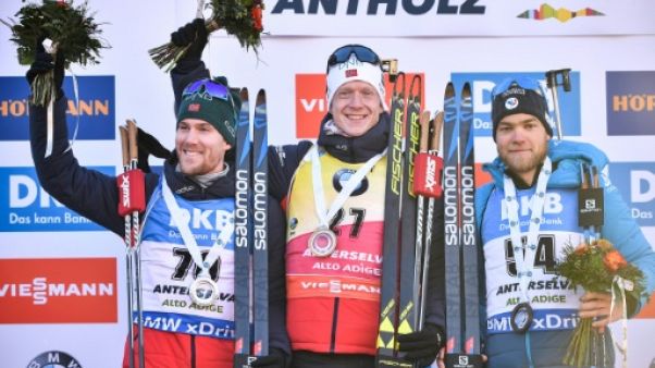 Biathlon/Sprint D'Anterselva: toujours pas de podium pour Fourcade, Boe sans rival Biathlon/Sprint D'Anterselva: toujours pas de podium pour Fourcade, Boe sans rival