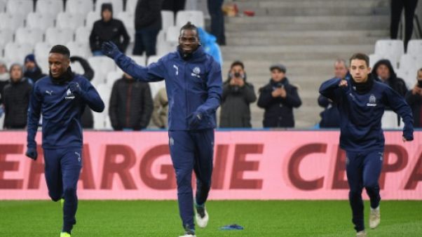 Marseille: Balotelli sur le banc, Mitroglou en pointe Marseille: Balotelli sur le banc, Mitroglou en pointe