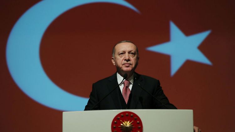 Turkey's Erdogan sees Syria 'safe zone' in place within months