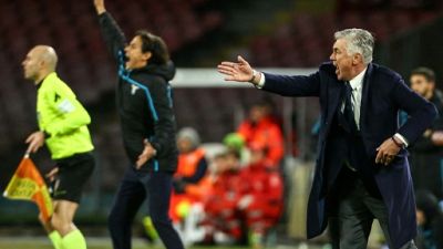 Italie: Naples et Ancelotti reviennent à Milan Italie: Naples et Ancelotti reviennent à Milan