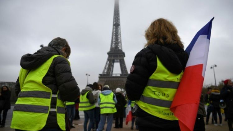 France: nouvelle mobilisation des "gilets jaunes", émaillée d'incidents