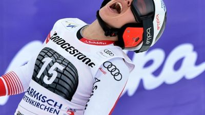 Schmidhofer remporte le super-G de Garmisch-Partenkirchen Schmidhofer remporte le super-G de Garmisch-Partenkirchen