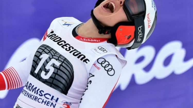 Schmidhofer remporte le super-G de Garmisch-Partenkirchen