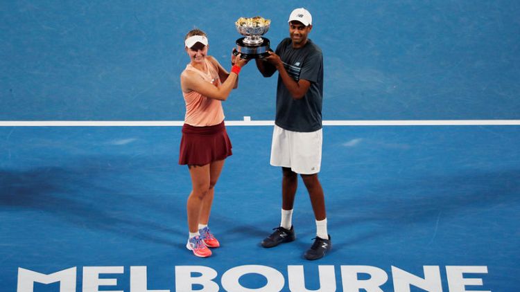 Krejcikova, Ram win mixed doubles title at Australian Open