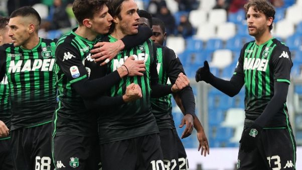 Serie A: Sassuolo-Cagliari 3-0 Serie A: Sassuolo-Cagliari 3-0