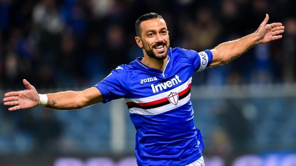 Quagliarella: 11 sfide di fila in gol Quagliarella: 11 sfide di fila in gol