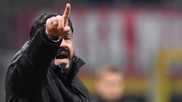 Gattuso, tanti errori in ultimi 20 metri Gattuso, tanti errori in ultimi 20 metri