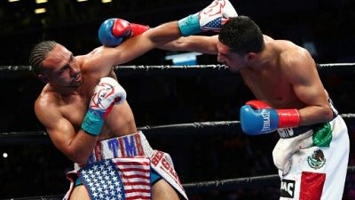 Boxe: retour gagnant pour Thurman qui conserve son titre WBA des poids welters Boxe: retour gagnant pour Thurman qui conserve son titre WBA des poids welters