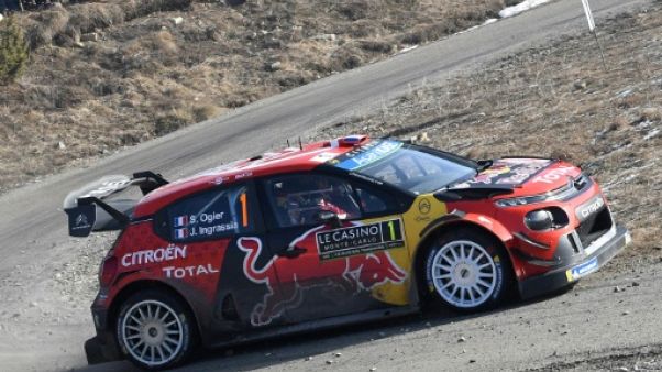 Rallye Monte-Carlo: Ogier et Neuville séparés de 4/10 avant la dernière spéciale Rallye Monte-Carlo: Ogier et Neuville séparés de 4/10 avant la dernière spéciale