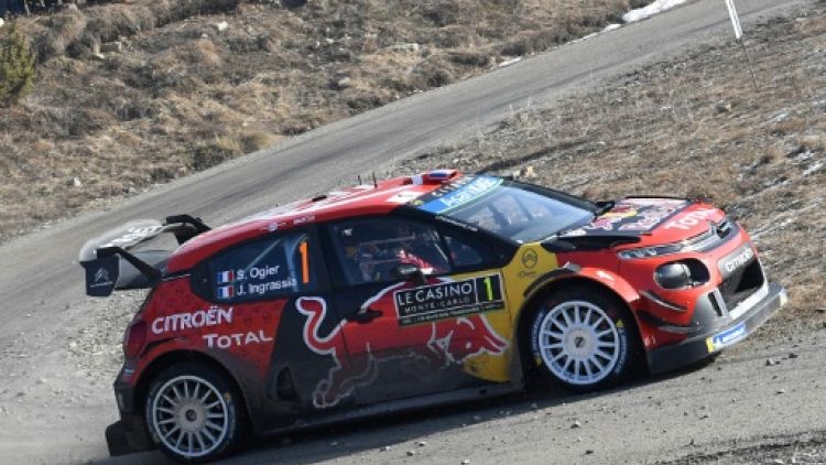 Rallye Monte-Carlo: Ogier et Neuville séparés de 4/10 avant la dernière spéciale