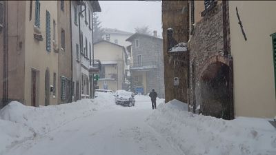 Codice giallo per neve in Toscana Codice giallo per neve in Toscana